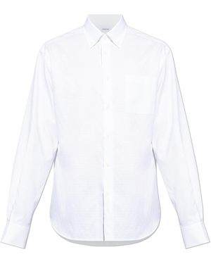 Ferragamo Shirt With Logo - White