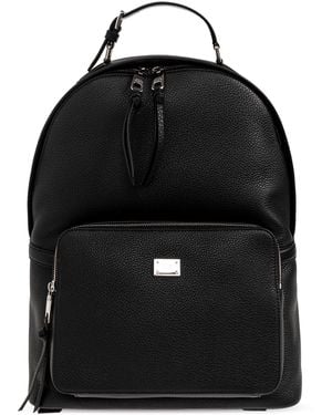 Dolce & Gabbana Leather Backpack 'Vittoria' - Black