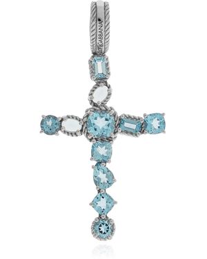 Dolce & Gabbana Pendant With Religious Motif - Blue