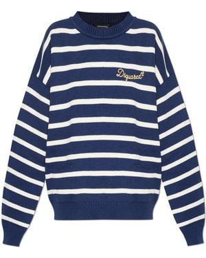 DSquared² Blazer With Double Vent - Blue