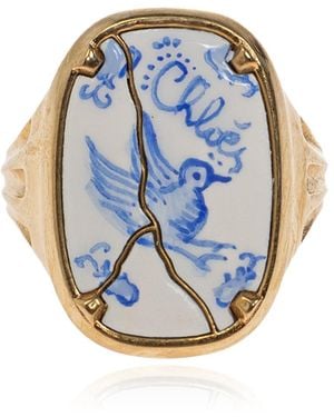 Chloé "Bloomcraft" Ring - Blue