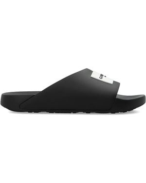 Givenchy Slides With Logo - White