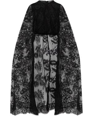 Zimmermann Lace Top With Asymmetric Cut - Black