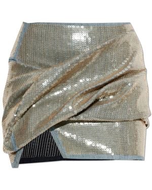 Rick Owens Asymmetrical Skirt - Grey