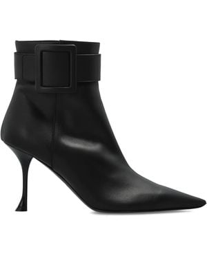 Roger Vivier “Heeled Ankle Boots 'Viv - Black