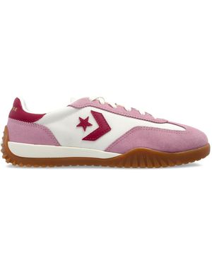 Converse Sports Shoes 'Run Star Trainer Ox' - Pink