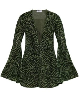 Oséree Dress With Lurex Thread - Green