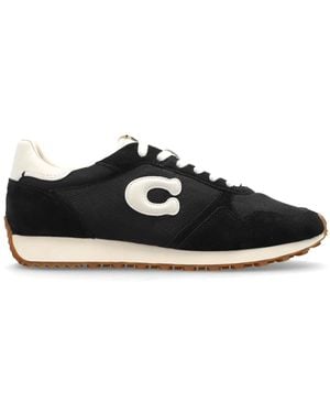 COACH "Retro Runner" Sports Shoes - Black