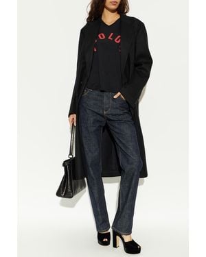 Fendi Straight-Leg Jeans - Black