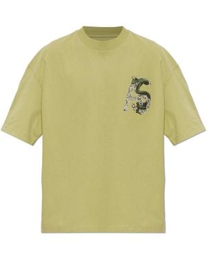 AllSaints T-Shirt "Linx" - Yellow