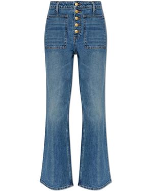 Ulla Johnson 'Lou' Flare Jeans - Blue
