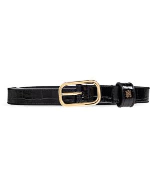 Amiri Leather Belt - Black