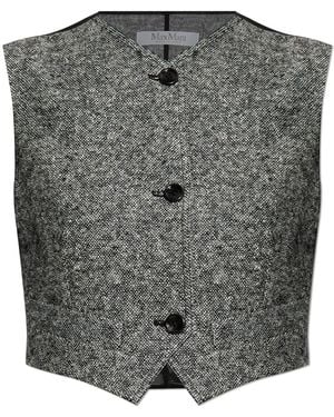 Max Mara Vest "Beato" - Grey