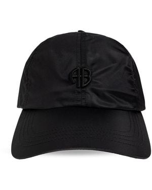 Anine Bing Jeremy' Baseball Cap - Black