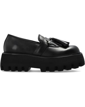 McQueen Platform Loafers - Black