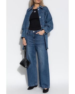 Munthe Denim Jacket "Prickly" - Blue