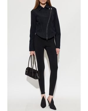 Alaïa Denim Jacket - Black