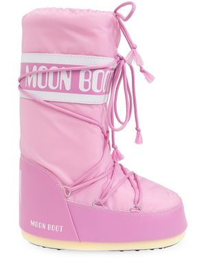 Moon Boot Snow Boots Icon Nylon - Pink