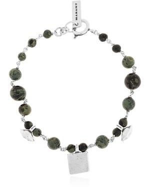 Isabel Marant Bracelet With Stones - Metallic
