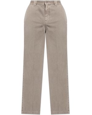 Ferragamo Straight-Leg Jeans - Grey