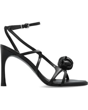 ROTATE BIRGER CHRISTENSEN Heeled Sandals 'Knot' - Black
