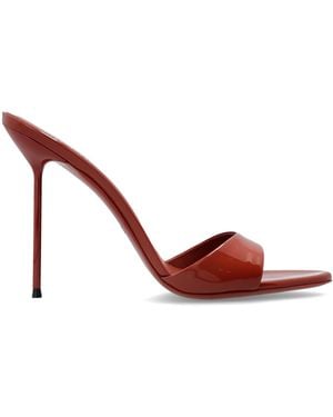 Paris Texas “Heeled Mules 'Lidia' - Brown