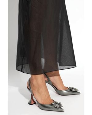 AMINA MUADDI 'Begum' Heeled Shoes - Black