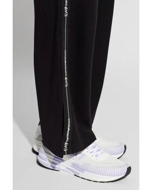 EA7 Sports Shoes With Logo - Black