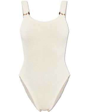 Hunza G One-Piece Swimsuit - White