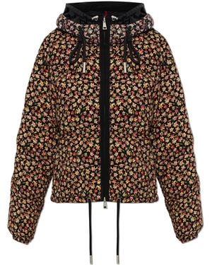 Moncler Quilted Jacket 'Becfigue' - Brown