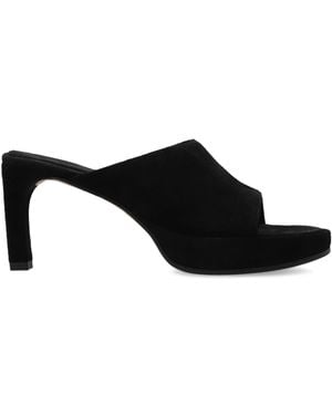 Balenciaga 'Fargo' Heeled Mules - Black