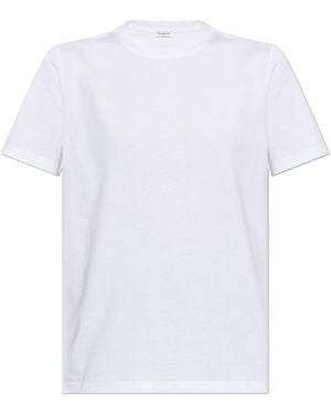Balmain Cotton T-Shirt With Logo - White