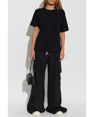 Rick Owens Wool Pants - Black