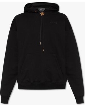 Versace Cotton Hoodie - Black