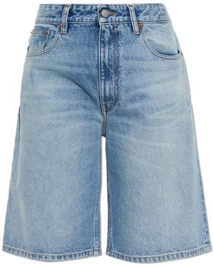 MM6 by Maison Margiela Denim Shorts - Blue