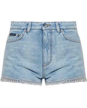 Dolce & Gabbana Denim Shorts - Blue
