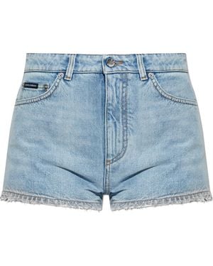 Dolce & Gabbana Denim Shorts - Blue