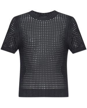 AllSaints Lace Top Paloma - Black