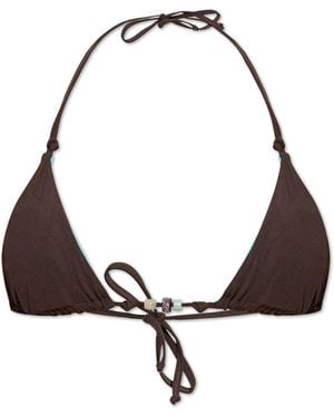 Bondeye Double-Sided Bikini Top "Indi" - White