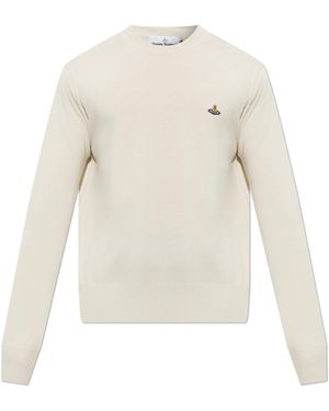 Vivienne Westwood Jumper 'Alex Round Neck' - White