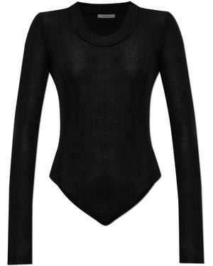 Entire studios Long-Sleeve Bodysuit - Black