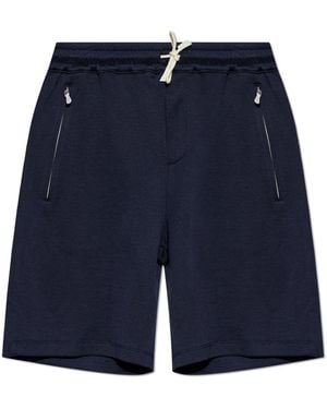 Eleventy Shorts With Pockets - Blue
