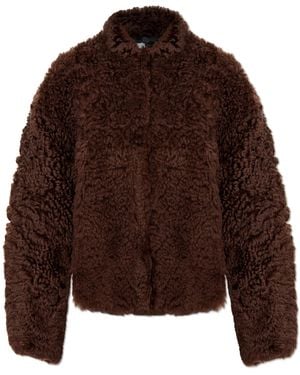 IRO Fur Jacket Ambrosis - Brown