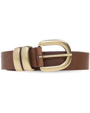 By Malene Birger Leather Belt 'Zoira' - Brown