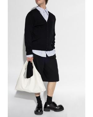 Ami Paris Wool Shorts - Black
