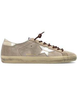 Golden Goose 'Super Star Folded Lining All' Sports Shoes - Brown