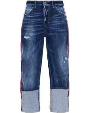 DSquared² Straight-Leg Jeans - Blue