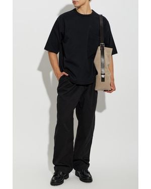 Agolde Pleated Pants - Black