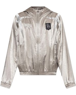 Umbro Sweatshirt With A Shimmering Finish - White