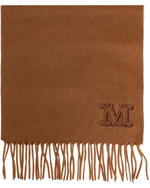Max Mara Cashmere Scarf - Brown